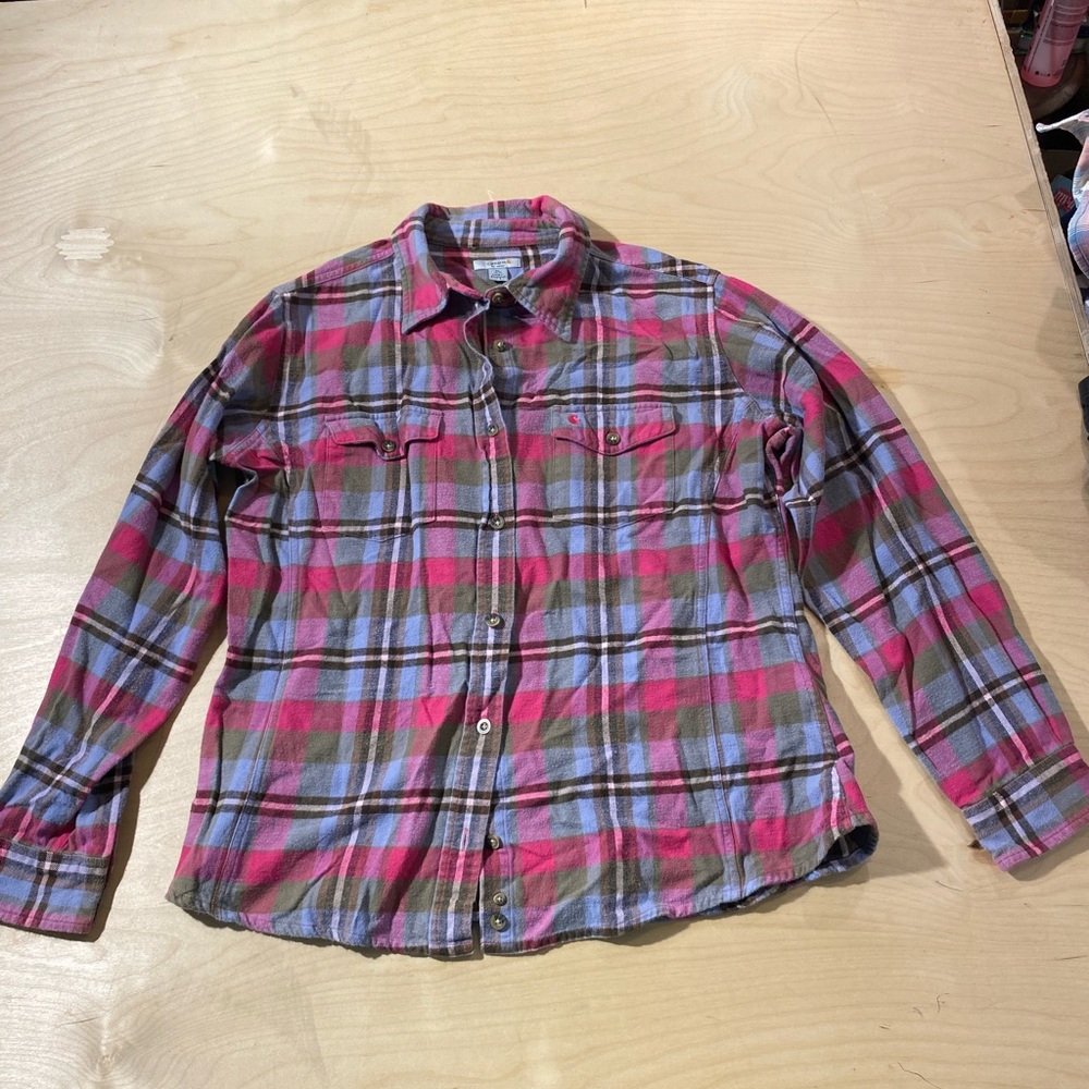Carhartt for Women Flannel Shirt XL (16/18-Fits like a 14)